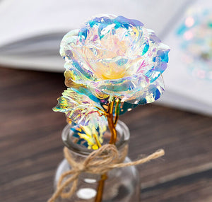 galaxy rose, enchanted galaxy rose