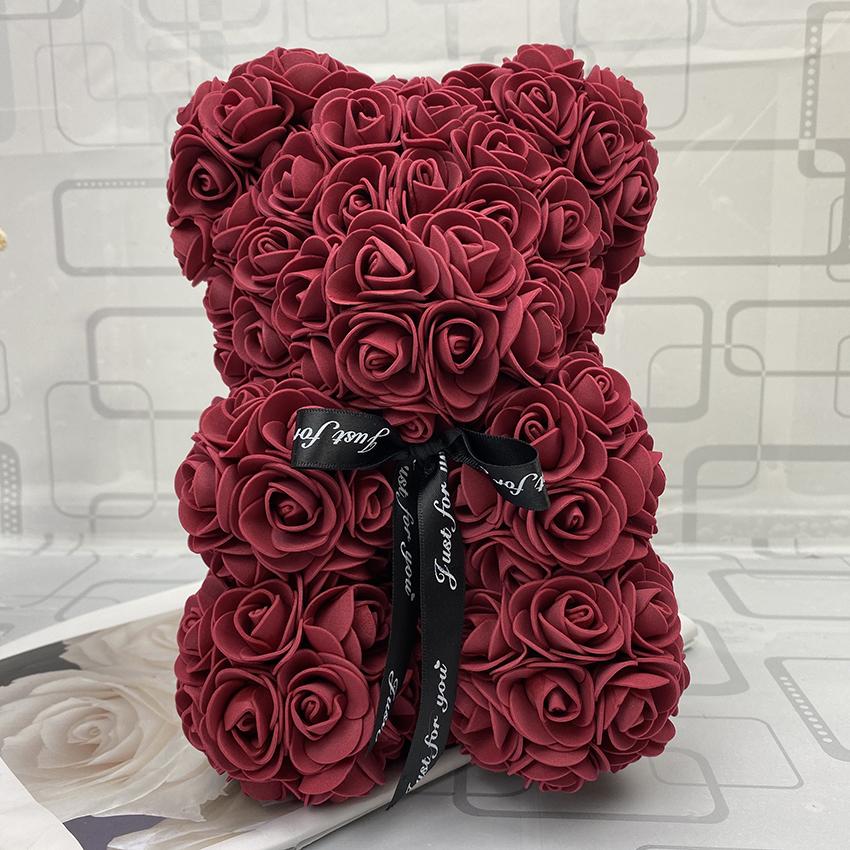 The Original Handmade Luxury Rose Bear